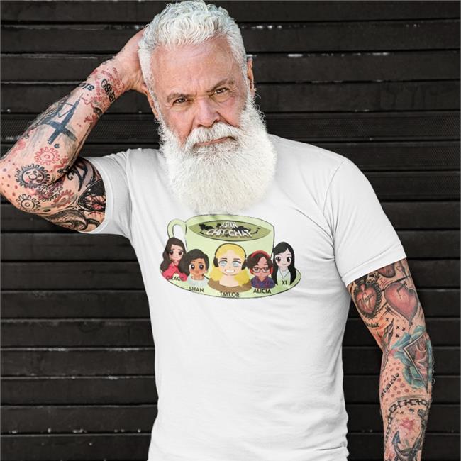 Taylor Hickson Aliciactheworld Asian Chit Chat Grace Shan Taylor Alicia Xi Shirt