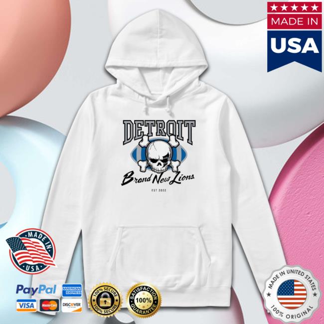 Detroit Lions Brand New Lions Est 2022 Hooded Sweatshirt Detroit Lions Brand New Lions Est 2022 Long Sleeve Shirt