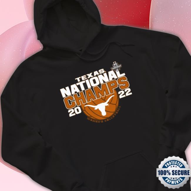 Texas Longhorn Volleyball 2 Sided National Champions 2022 Crewneck Sweatshirt Texas Longhorn Volleyball 2 Sided National Champions 2022 Tee Shirt