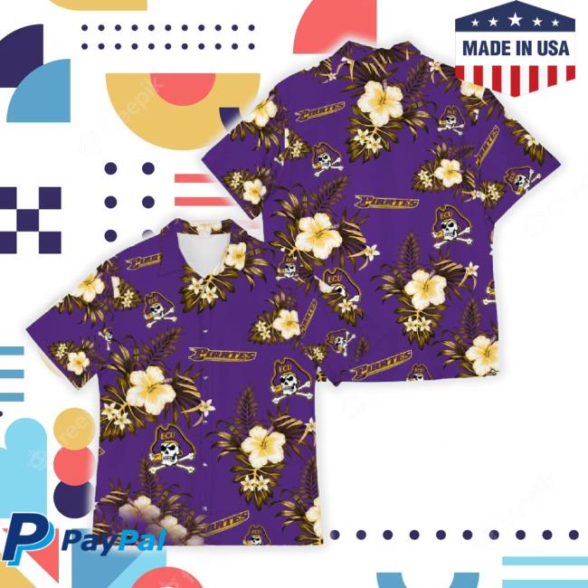 East Carolina Pirates Sport Halloween Hawaiian Sweatshirt For Men And Women Gift Beach