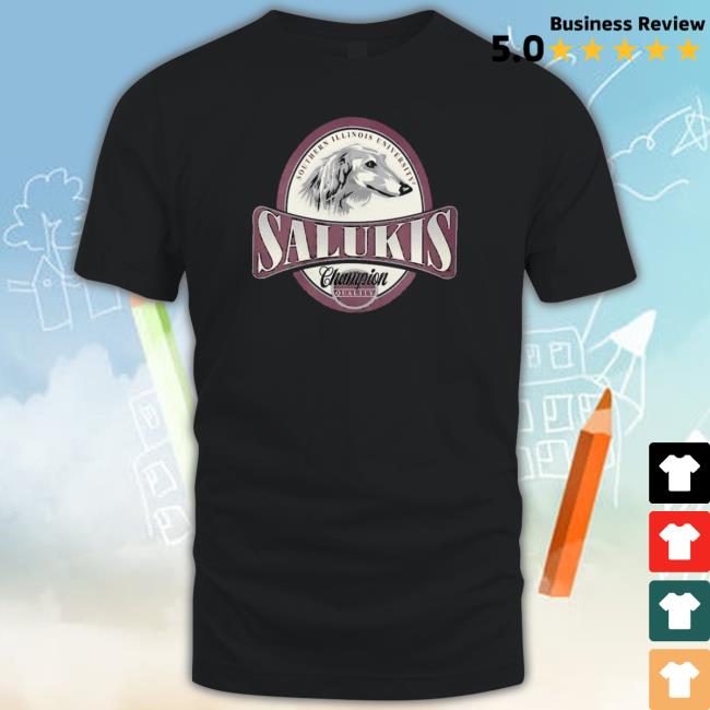 Official Salukis Champion Quality Nublend Logo Hoodie