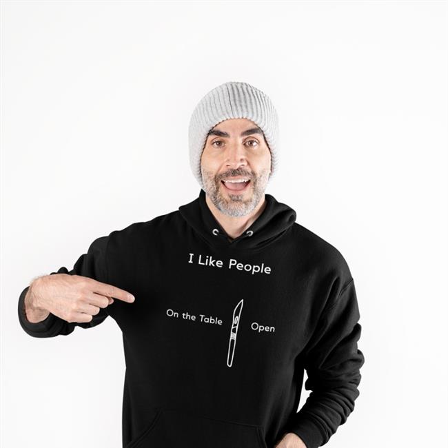Disturbingshirt Shirts With Threatening Auras I Like People On The Table Open Shirt