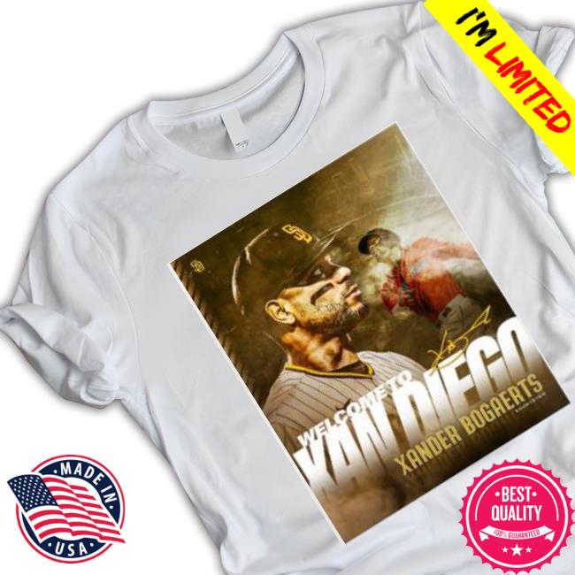 Welcome To Xan Diego Xander Bogaerts Shirts