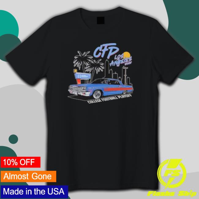 College Football Playoff 2023 National Championship Game Low Rider Car Black Sweaters College Football Playoff 2023 National Championship Game Low Rider Car Black Shirts