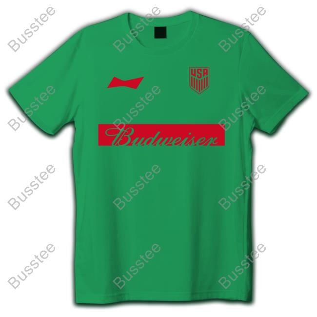 U.S. Men's National Soccer Team Budweiser New Shirt Usmnt Budweiser Tee Shirt