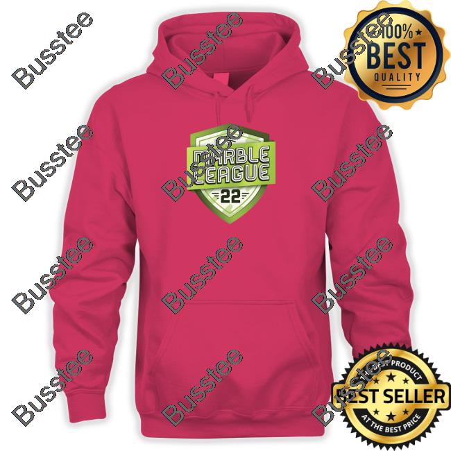 Jelle's Marble Runs Merch Marble League Badge 22 Hooded Sweatshirt Jellesmarbles