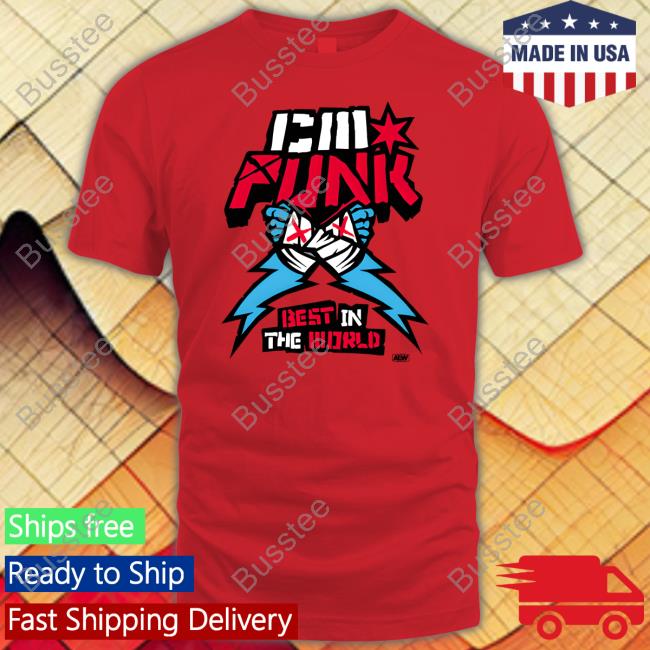 Shopaew Merch Cm Punk Best In The World Supercharged Ringer Tee
