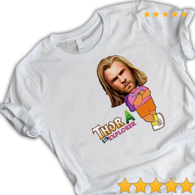 Thor A The Explorer Parody Crewneck Sweatshirt Thor A The Explorer Parody Hoodie
