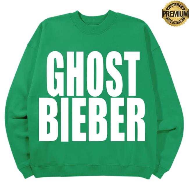 Official Justin Bieber Merch Store Shop Justin Bieber Ghost Bieber Sweatshirt JustinBieber Apparel Clothing