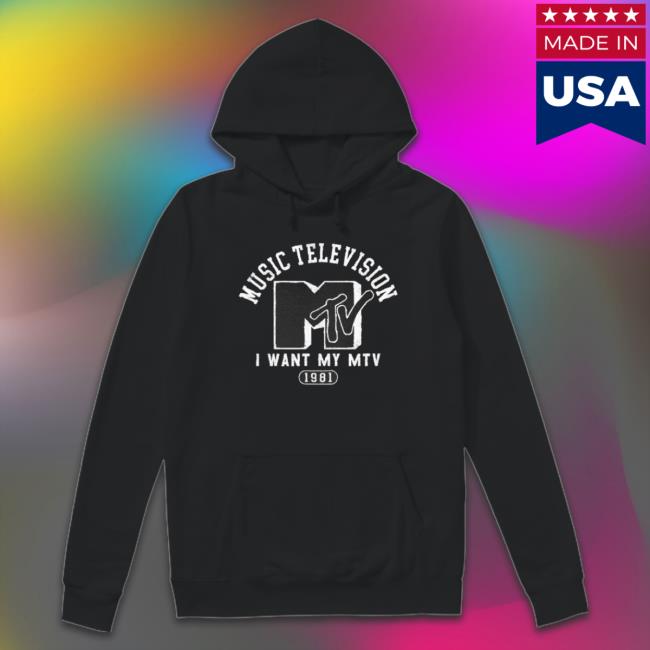 Mtv Music Television I Want My Mtv Tee Shirt