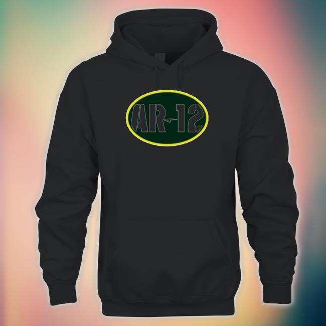 Ar 12 Aaron Rodgers Packers Hooded Sweatshirt