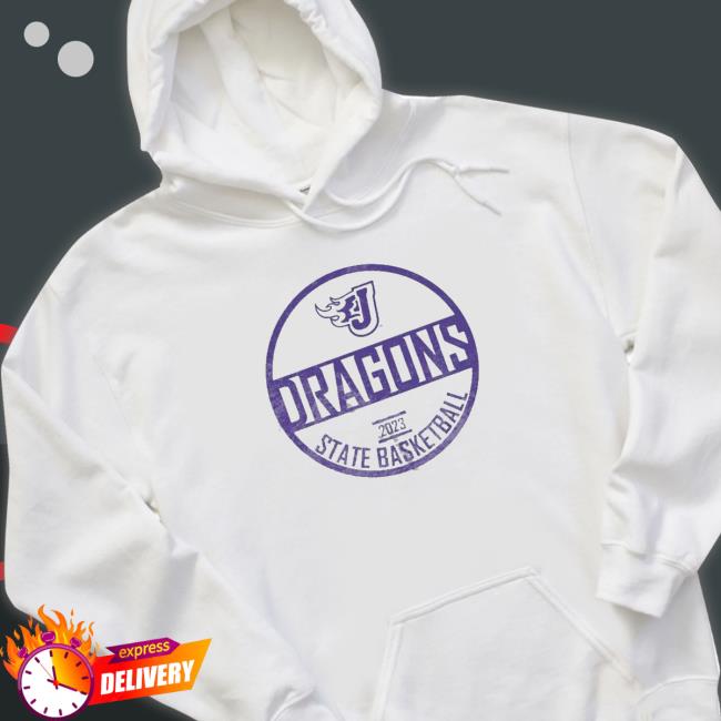 Johnston Community School District Dragons State Basketball 2023 Sweatshirts Johnston Community School District Dragons State Basketball 2023 Hooded Sweatshirt