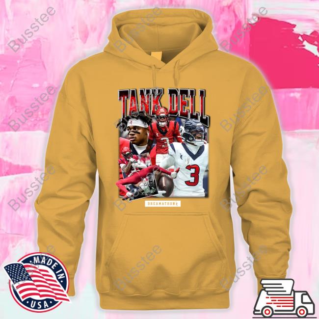 C.J. Stroud Wearing A Tank Dell Hoodie