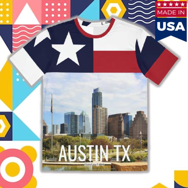 Austin Texas Men's Polyester Sweater (Aop)