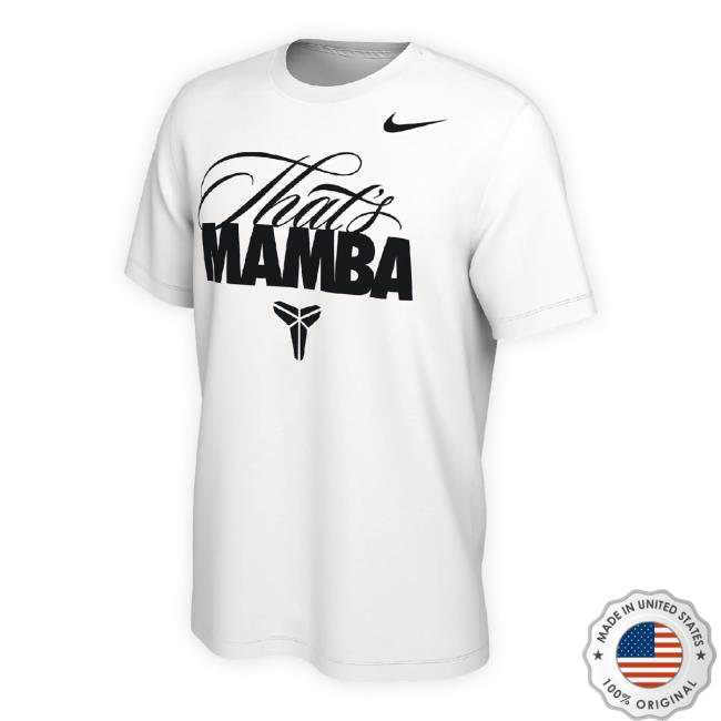 Official That's Mamba Kobe Men's Hoodie Sweatshirt