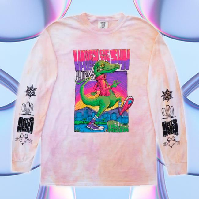 Original Hello Merch Store Valley Of The Sun Long Sleeve Tie-Dye TankTop Hellomerch Shop
