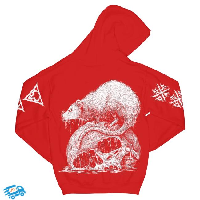 Official Vulvodynia Rising Merch Vulvodynia - Decay Red Crewneck Sweatshirt Risingmerch Official Vulvodynia Rising Merch Vulvodynia - Decay Red Hood Risingmerch