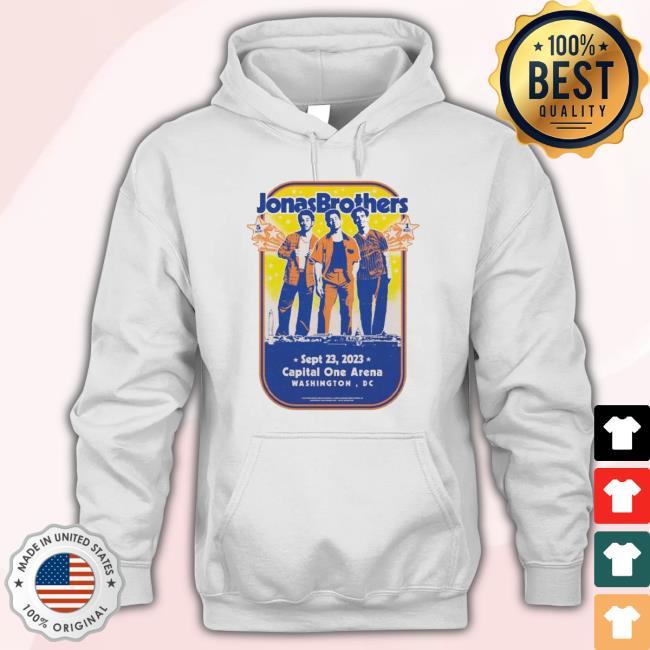 Official Jonas Brothers Merch The Tour Washington Dc Long Sleeve Tee Jonas Brothers Washington Dc Shirt