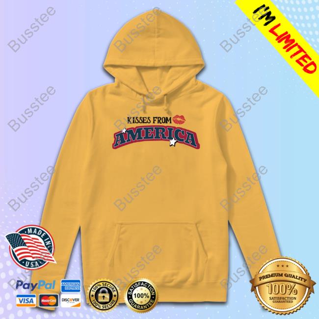 Shopvibe2k Shop Kisses From America Official Shirt