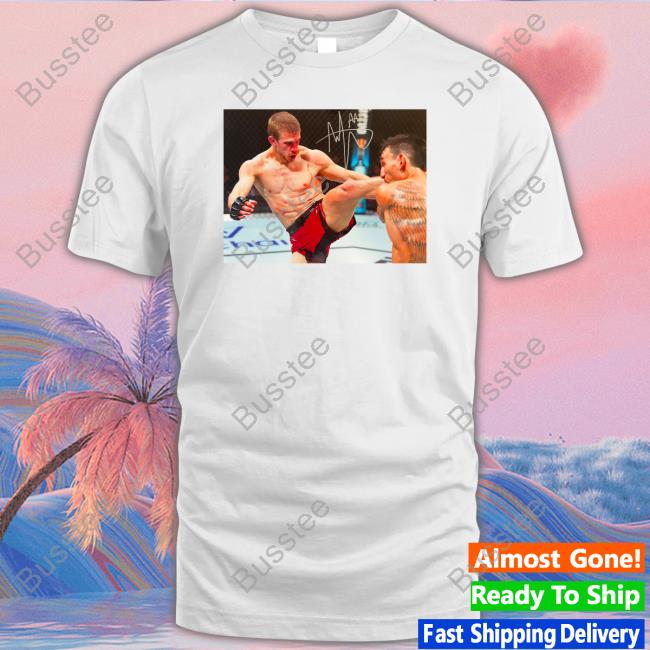 Almighty Merch Arnold Allen Signed Photo T Shirt