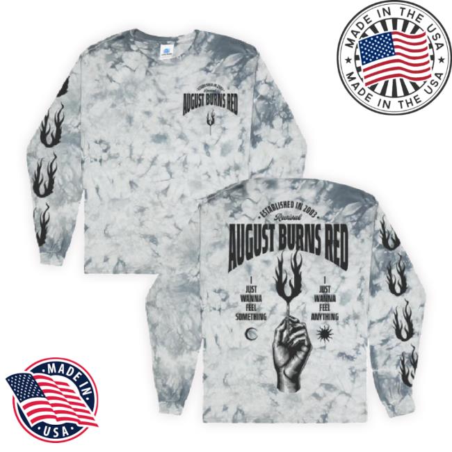 Trending August Burns Redtour Merch Store Revival Tie Dye Hoodie Sweatshirt Augustburnsredtourmerch Shop