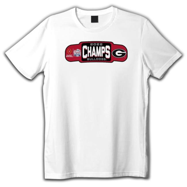 2022 Chick-Fil-A Peach Bowl Champions Georgia Tee