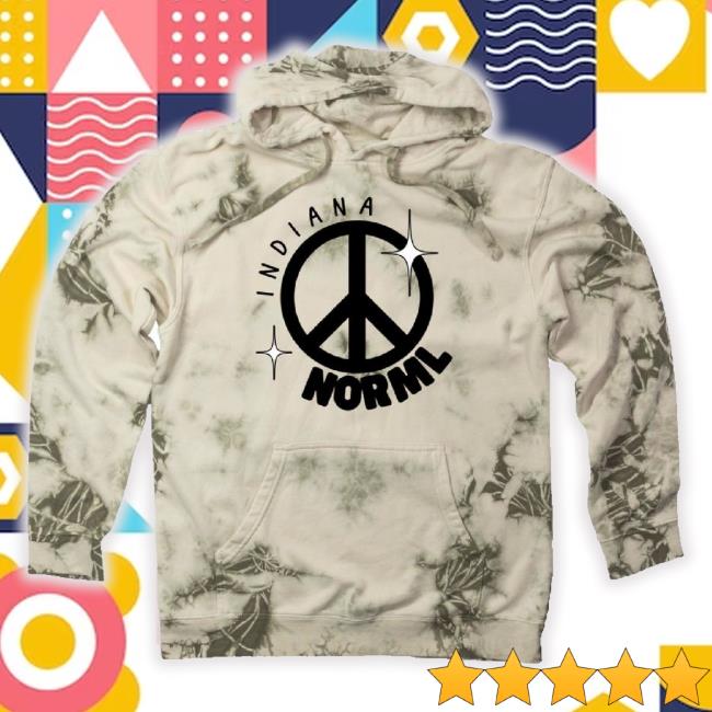 Trending Tie Dye Peace Sign Inorml New Shirt