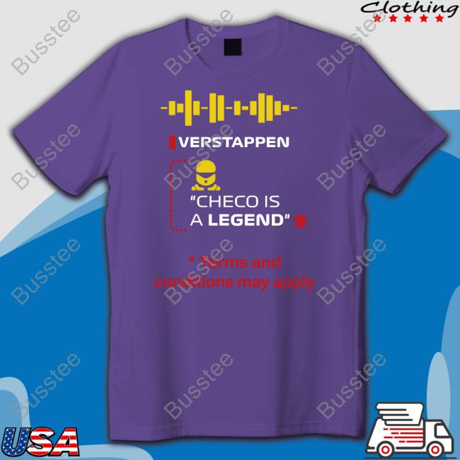 Verstappen Checo Is A Legend T Shirt El Papi Horner