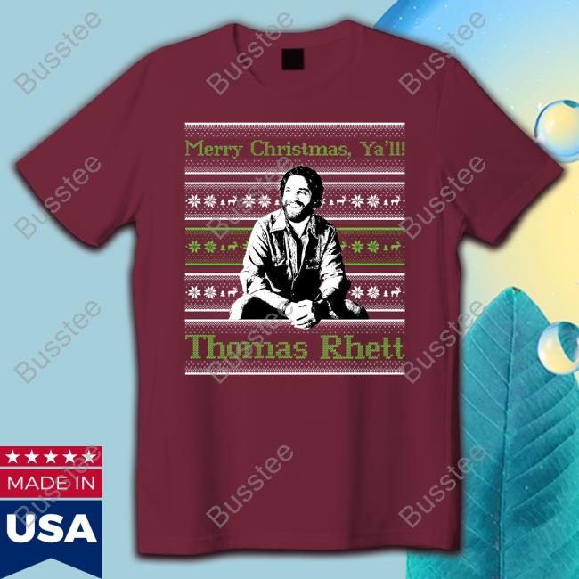 Thomas Rhett Holiday Shirt Thomas Rhett Ugly Christmas Tee Shirt