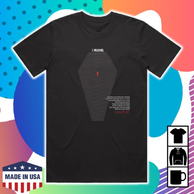 Trending I Prevail Merch Store Coffin Hoodie Sweatshirt (Black) Iprevailmerch Shop