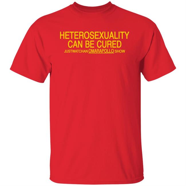 Heterosexuality Can Be Cured Justwatchan Omarapollo Show T Shirt Omar Apollo