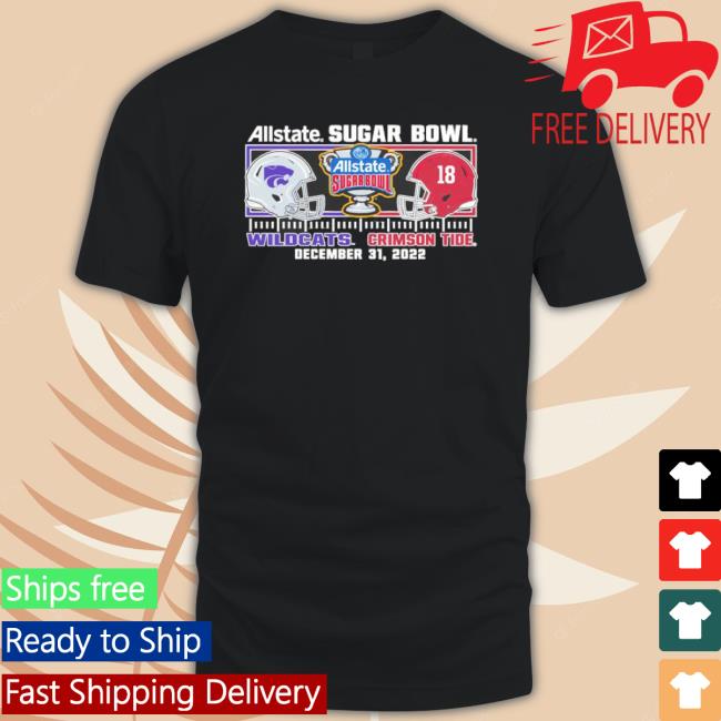 Kansas State Wildcats Vs Alabama Crimson Tide Allsate Sugar Bowl Risk Rate Hoodie Kansas State Wildcats Vs Alabama Crimson Tide Allsate Sugar Bowl Risk Rate Crewneck Sweatshirt