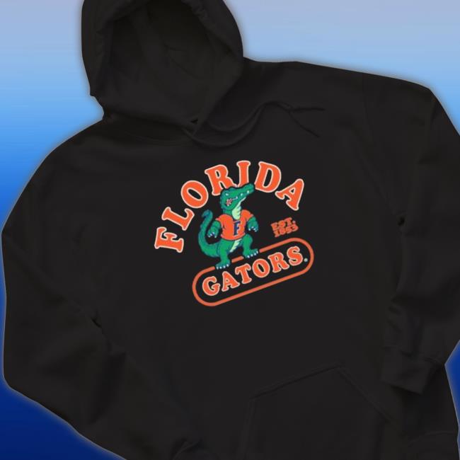 Heather Royal Florida Gators Old-School Pill Enzyme Washed Hooded Sweatshirt