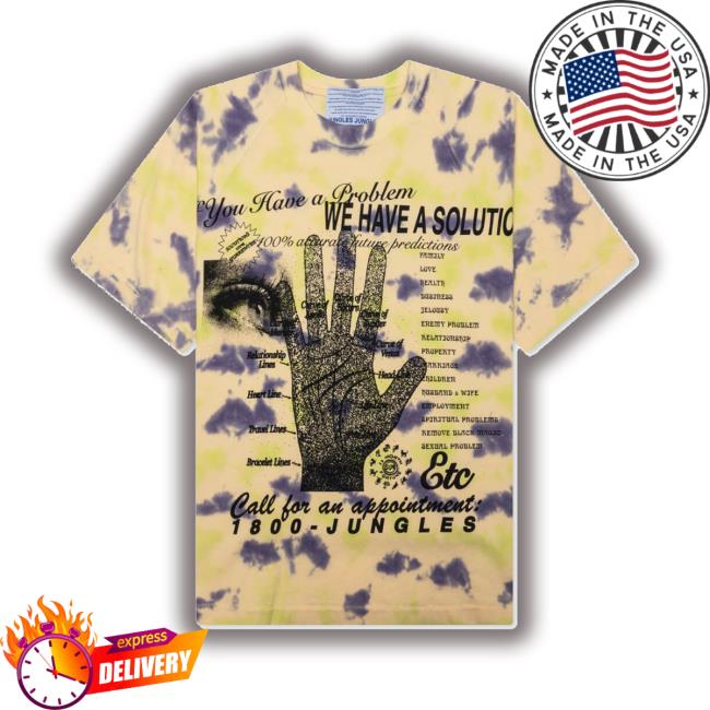Official Feature Jungles Solutions Tie Dye Tee Shirts