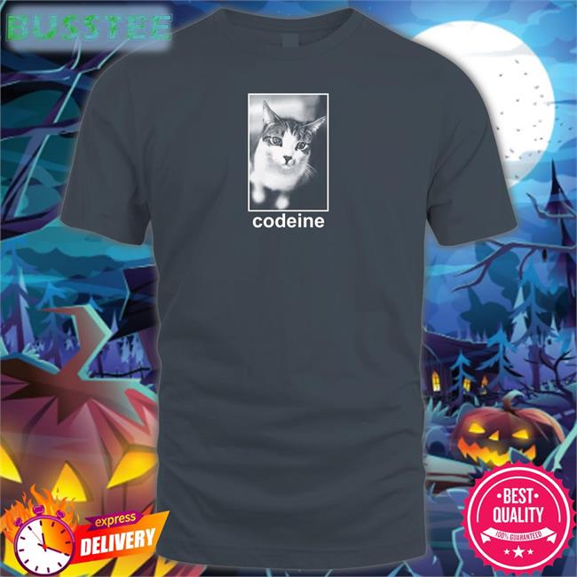 Codeine Cat Tee Biggestcatluv3r