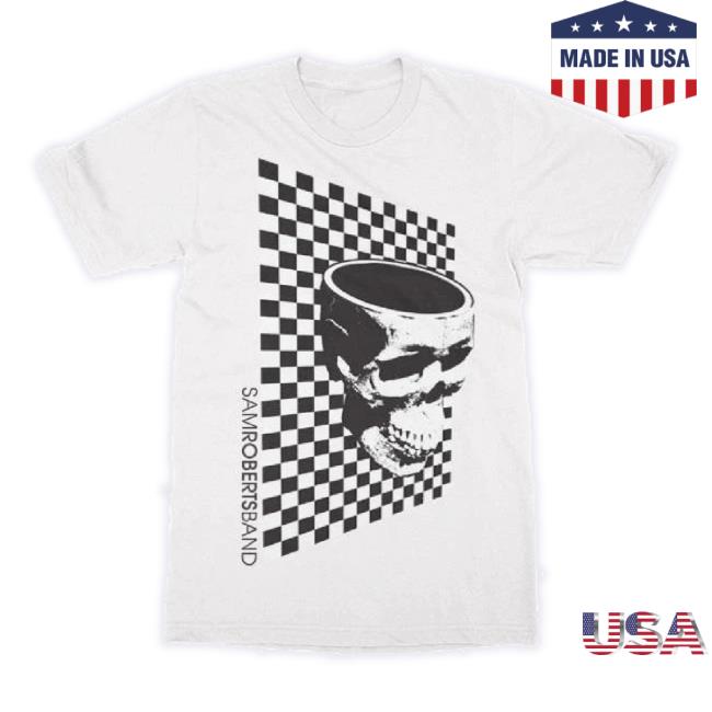 Official Sam Roberts Band Merch Store Skull Sweaters - White Samrobertsband Shop