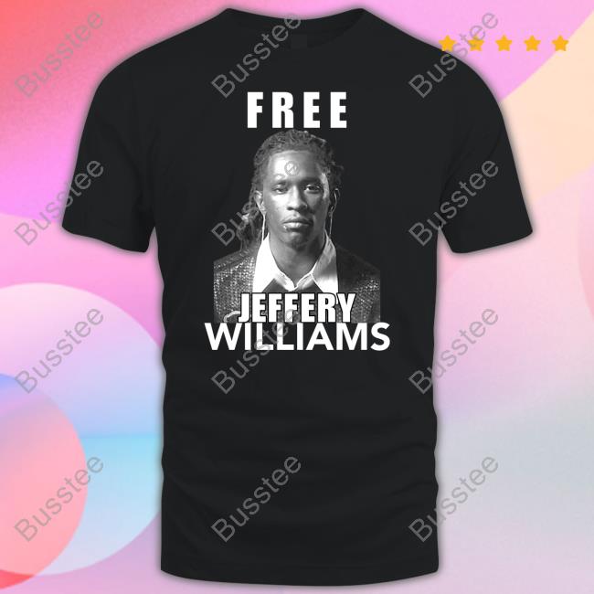 Young Thug With A Free Jeffery Williams T-Shirt