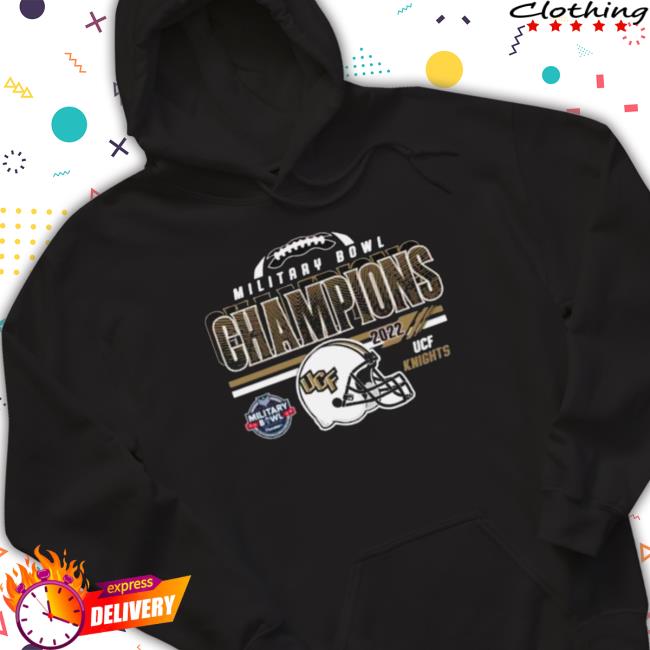 Ucf Knights 2022 Military Bowl Champions Crewneck Sweatshirt