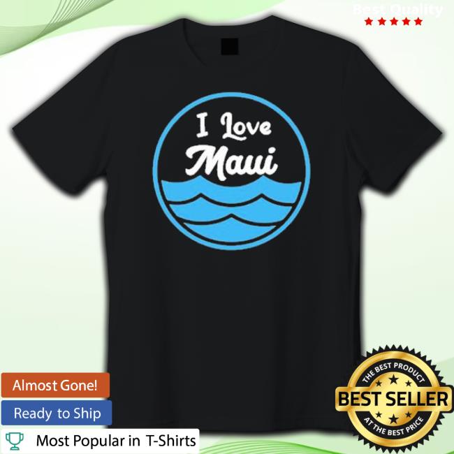 Original Epiq Creations I Love Maui Tee Shirt