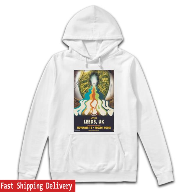 Official Leeds, Uk November 18 Mt.Joy Live In Project House Tour 2023 Poster Hoodie Sweatshirt