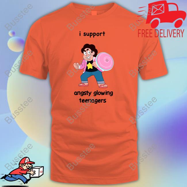 Top I Support Angsty Glowing Teenagers Shirt