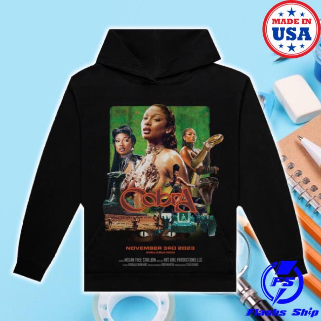 Trending Megan Thee Stallion Merch Store Cobra Movie Long Sleeve Tee Megantheestallion Shop