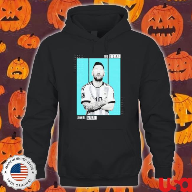 The Goat Lionel Messi Wc 2022 Long Sleeve Shirt