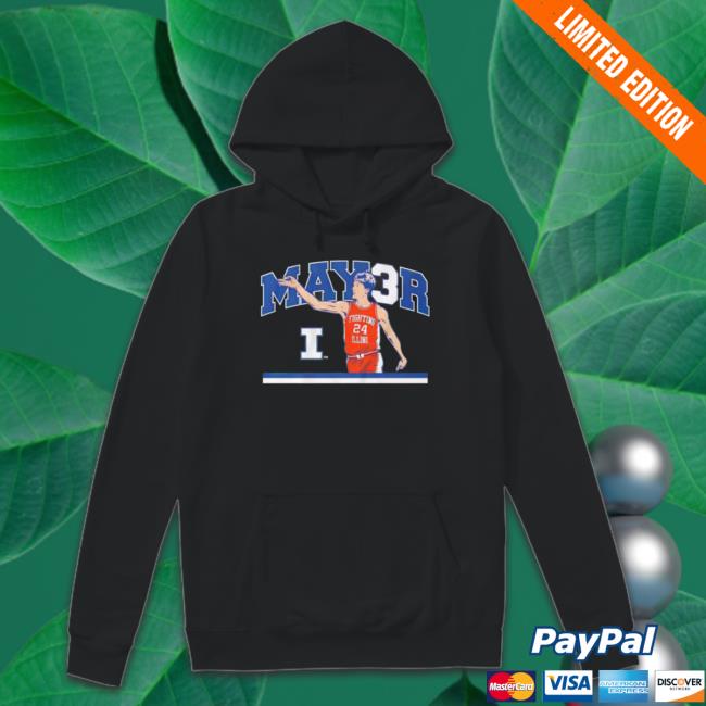 Matthew Mayer May3r Nil Illinois Basketball Shirts Matthew Mayer May3r Nil Illinois Basketball Tee Shirt
