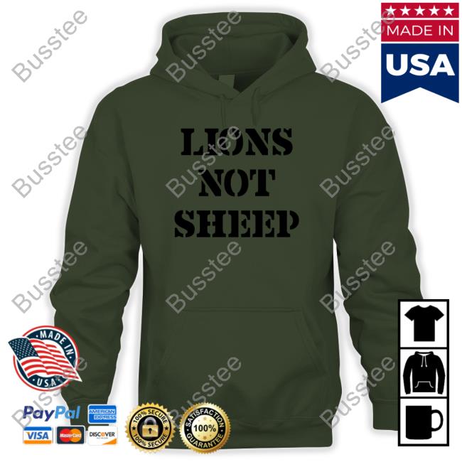 Lions Not Sheep Long Sleeve Tee