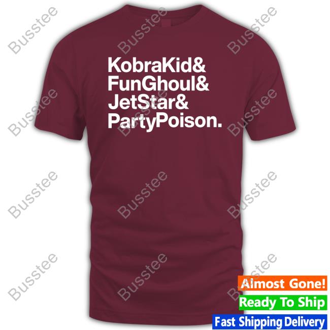 Lela Tm Kobrakid Funghoul Jetstar Partypoison Shirt