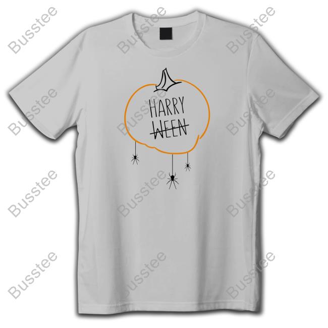 Harry Ween Pumpkin And Spider T Shirt