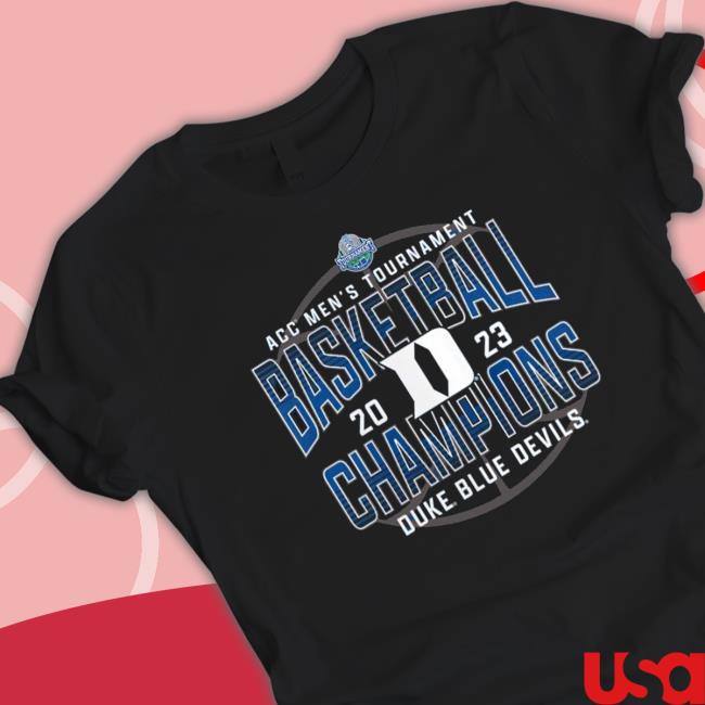 Acc Men’S Tournament Basketball 2023 Duke Blue Devils Champions shirt, hoodie, tank top, sweater and long sleeve t-shirt