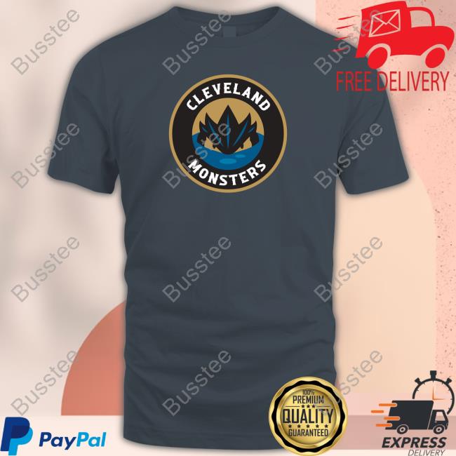 Cleveland Monsters Big Kids Bessie Black Primary Icon Shirt