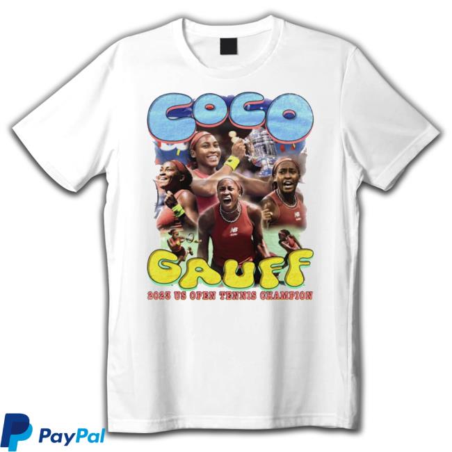 Coco Gauff 2023 Us Open Tennis Champion Long Sleeve T Shirt